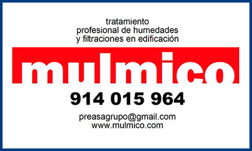 Mulmico. Tratamiento profesional de humedades y filtraciones.